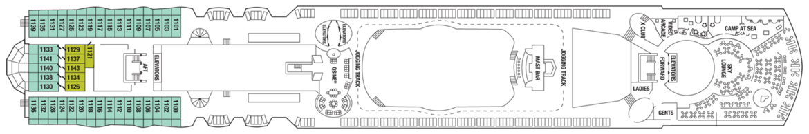 Celebrity Cruises Celebrity Millennium Deck 11.png